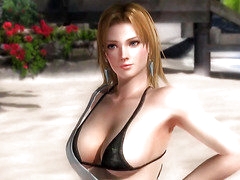 Tina Armstrong - DOA5 - nude posing - 3d billibongs